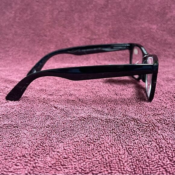 Jeffrey Banks Designer Men's Black Reading Glasses +1.50 NWOB - Picture 9 of 16